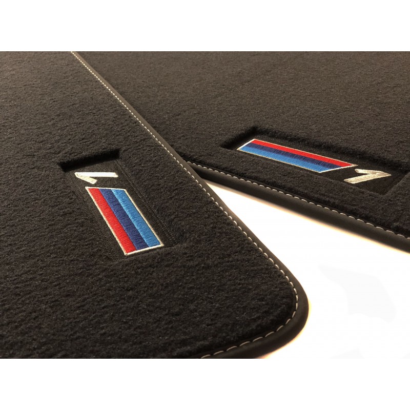 Set de 4x tapis velours noir BMW Série 1 E87 (04-11)