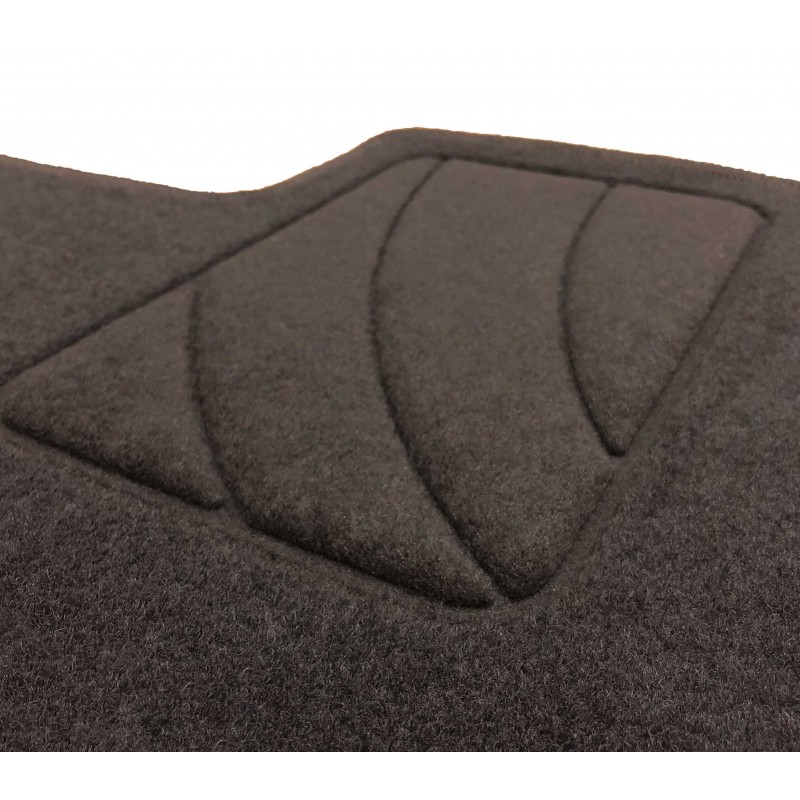 Tapis de sol velours pour Peugeot 3008 I (2009-2016) - Premium tapis de  voiture - gris - DGS Autodywan gris