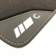 Tapis de Voiture Mercedes Classe C CL203 Coupé (2000 - 2008) - Le Roi du Tapis®