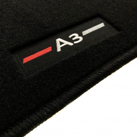 Tapis de sol avec logo Audi A3 8 Sportback MHEV mild Hybrid (2020-présent)