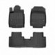 Tapis de sol de type seau de la Prime de caoutchouc pour Honda CR-V IV suv (2012 - 2018)