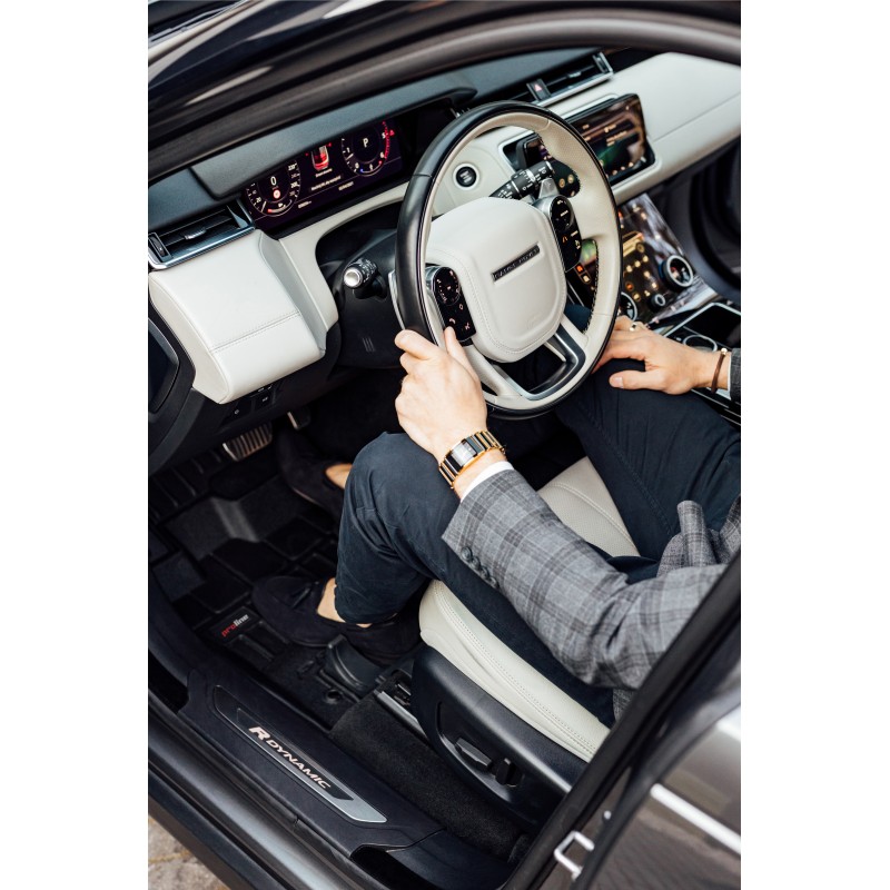 Voiture Tapis de Sol pour Audi A3 Sportback (8V) 2013 2014 2015 2016-2020,  Cuir PU Couverture complète Antidérapants Imperméables SaisonsMoquettes