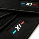 Tapis de sol BMW X1 U11 (2022-actualité) sur mesure avec logo brodé