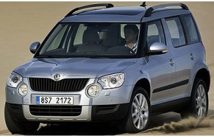 Tapis de sol de type seau de la Prime de caoutchouc pour Skoda Yeti crossover (2009 - 2017)